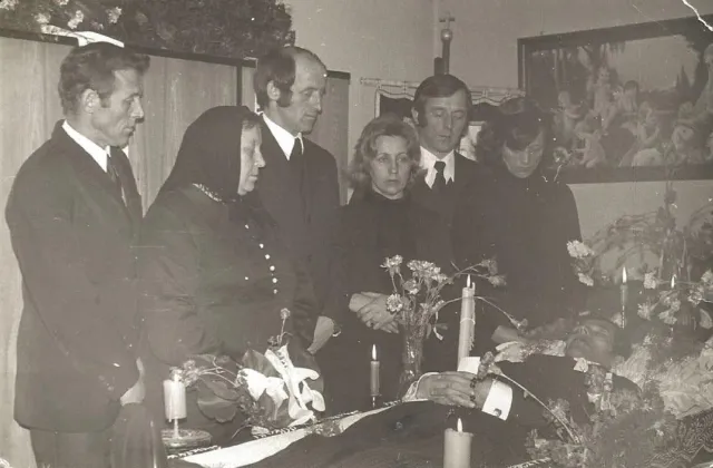 Pogrzeb Bronisława Zakrzewskiego, 1978 rok.